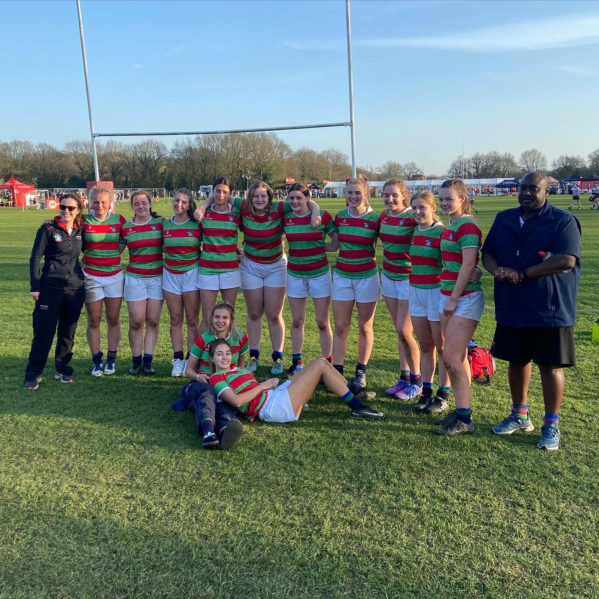 MillfieldRugby's tweet photo. A fantastic day to end a great week. It weren’t to be for both the girls in the plate final and the boys in the cup final but the day meant much more than that! 🏉🔵🔴🟢

A massive thank you to every single student &amp; coach for this term. It’s been great to see 7’s back 🤩🙌🏻 https://t.co/I9Y5haA8OZ