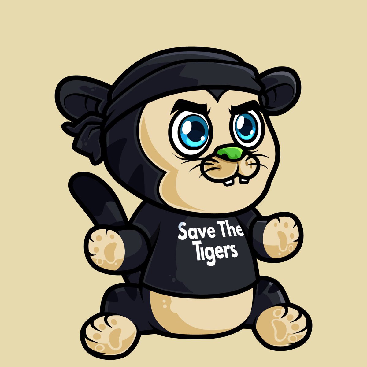 TypicalTigerNFT's tweet photo. March 31st @BabyCubTigers 
50% of Mint proceedings donated to #SaveTheTigers https://t.co/SU9Q0PgDRL