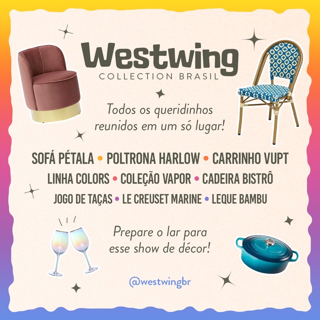westwingbr's tweet photo. Line-up liberadaaaa! 🤩 E a gente já tá com a roupa de ir para esse show de queridinhos by #WestwingCollection. Quem será o @ que vai com você e qual é a atração mais esperada? Conta aí! https://t.co/REfJn70nxM