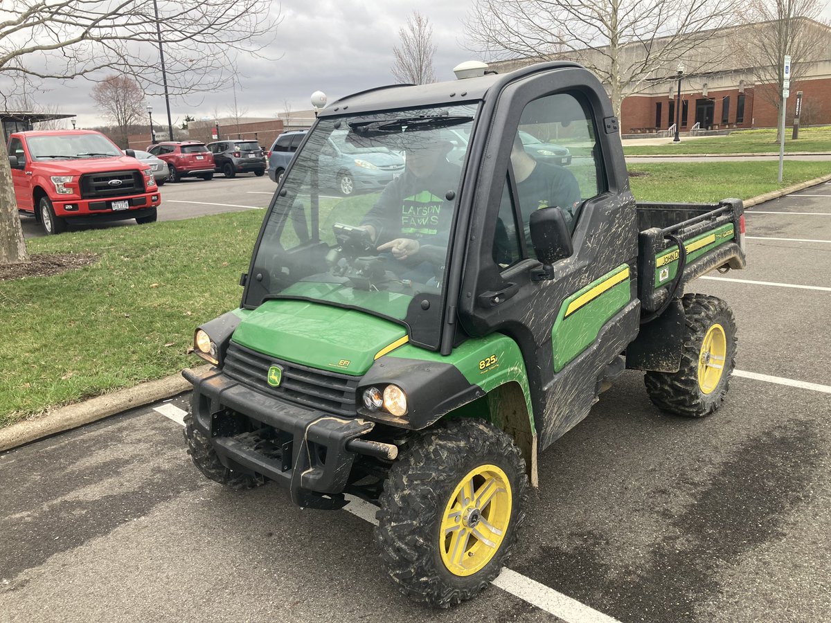 ati_witter's tweet photo. We had a great week of classes working with @Trimble_Ag technology! First, GPS data collection with the TMX 2050 and topographic mapping with the Soil and Water Conservation students.  Then subsurface drainage in WM Drain with the capstone design students. #marketableskills https://t.co/oeXCmTkay5