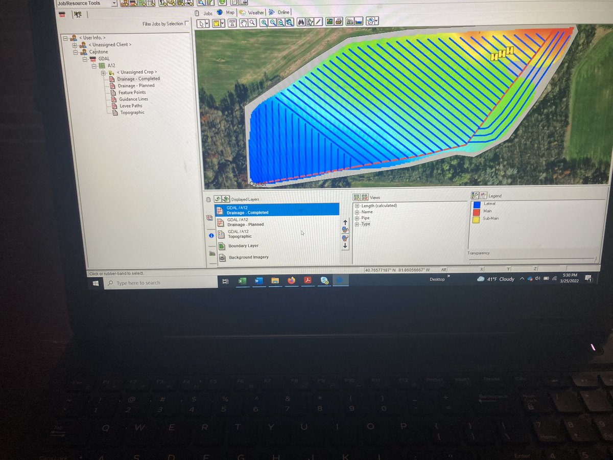 ati_witter's tweet photo. We had a great week of classes working with @Trimble_Ag technology! First, GPS data collection with the TMX 2050 and topographic mapping with the Soil and Water Conservation students.  Then subsurface drainage in WM Drain with the capstone design students. #marketableskills https://t.co/oeXCmTkay5