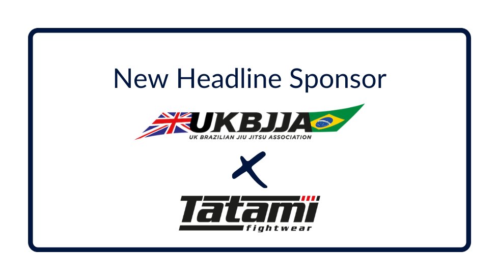 Very excited to have @TatamiFightwear on board as a headline sponsor. They are true pioneers in the sport and UK BJJ would look very different without them.

https://t.co/Kr85zXpsBi https://t.co/vyXkeMoYiy