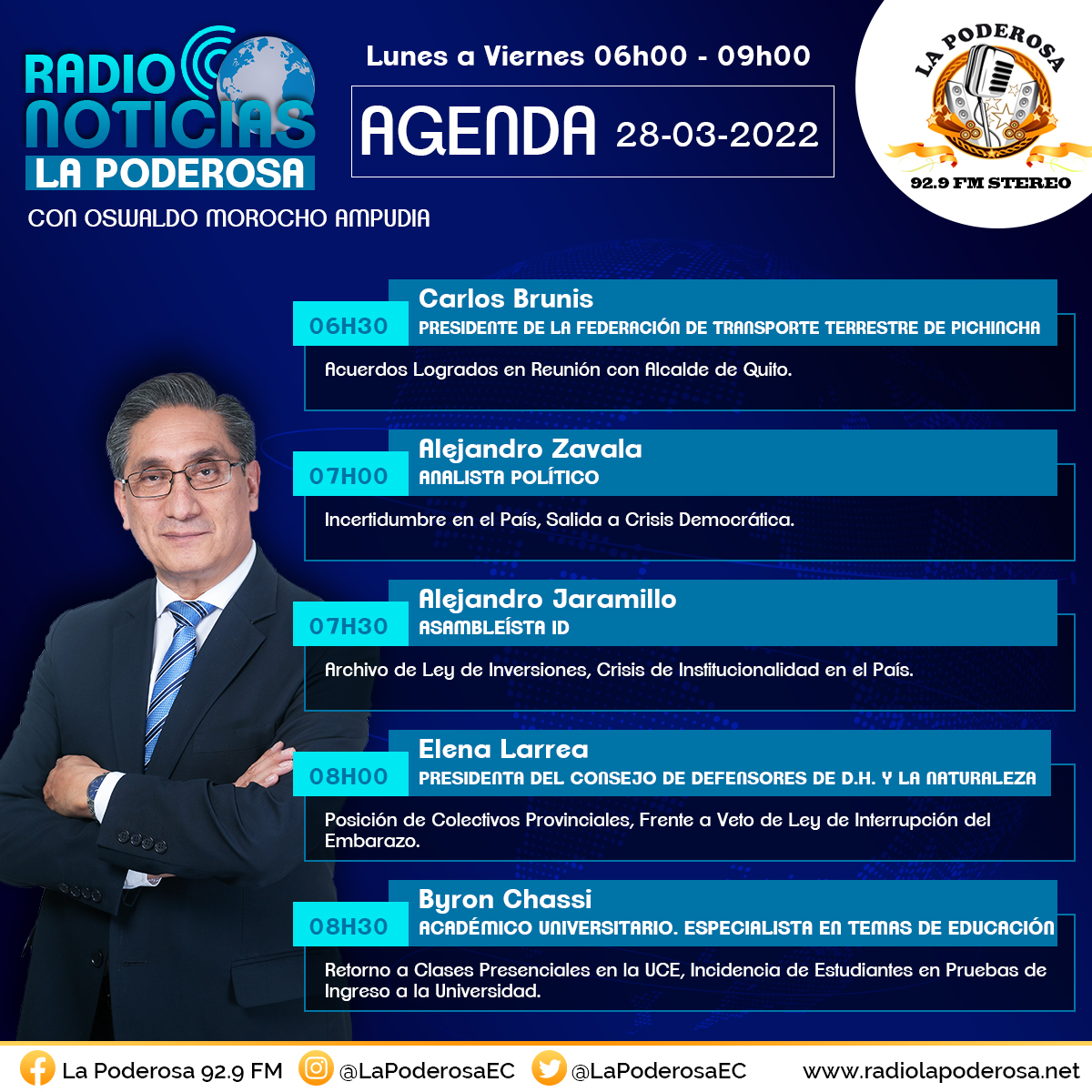 La Poderosa 92.9 FM tweet media
