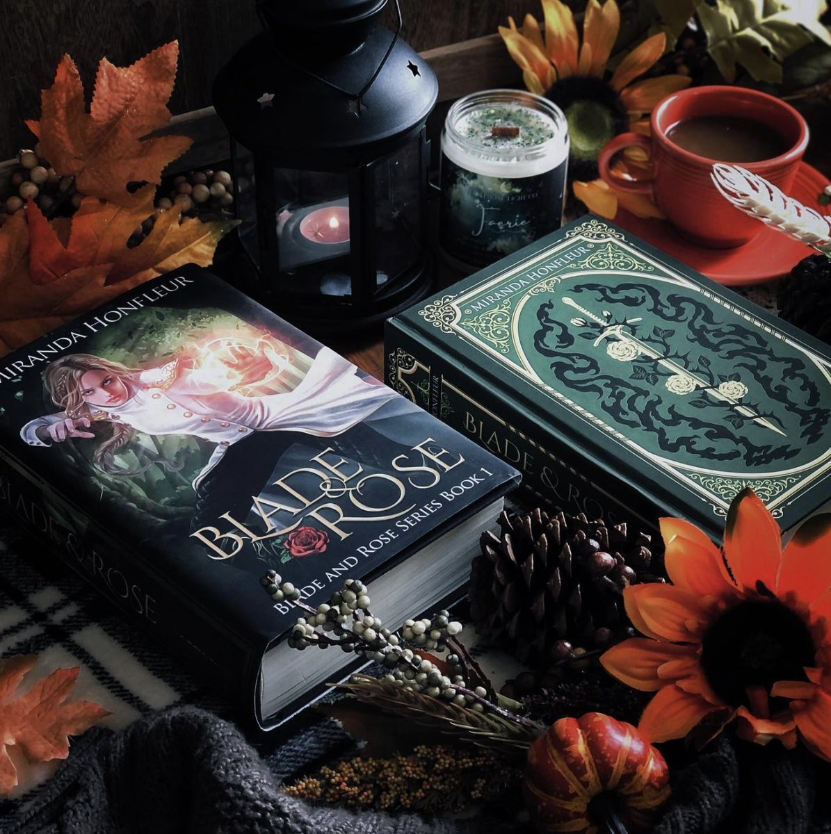 Beautiful photos of Blade &amp; Rose by <a href="/MirandaHonfleur/">Miranda Honfleur</a> from our bookstagram tour!! instagram.com/mtmctours This adult epic fantasy of mages and quests is out now!
Featuring 📸 foksha_1996 &amp; @Dreaminginpages