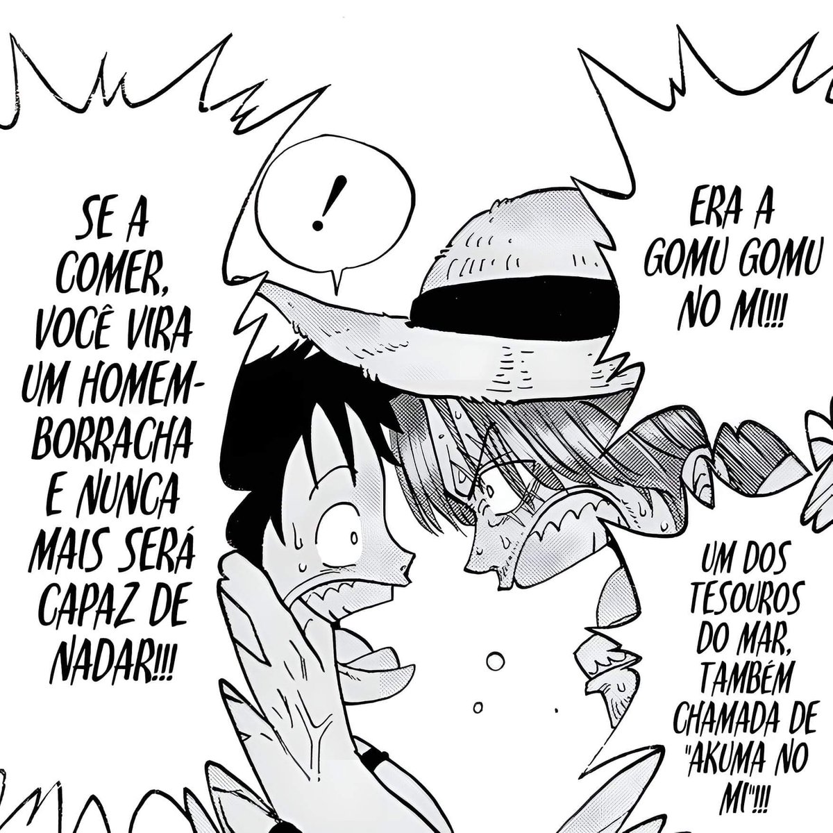 Lucão 🌕 on X: Lembrando, as Akuma no Mi são tesouros (raros) do Mar assim  como a Zoan Mítica do Deus do Sol Nika Luffy ainda é o menino que parece  'borracha