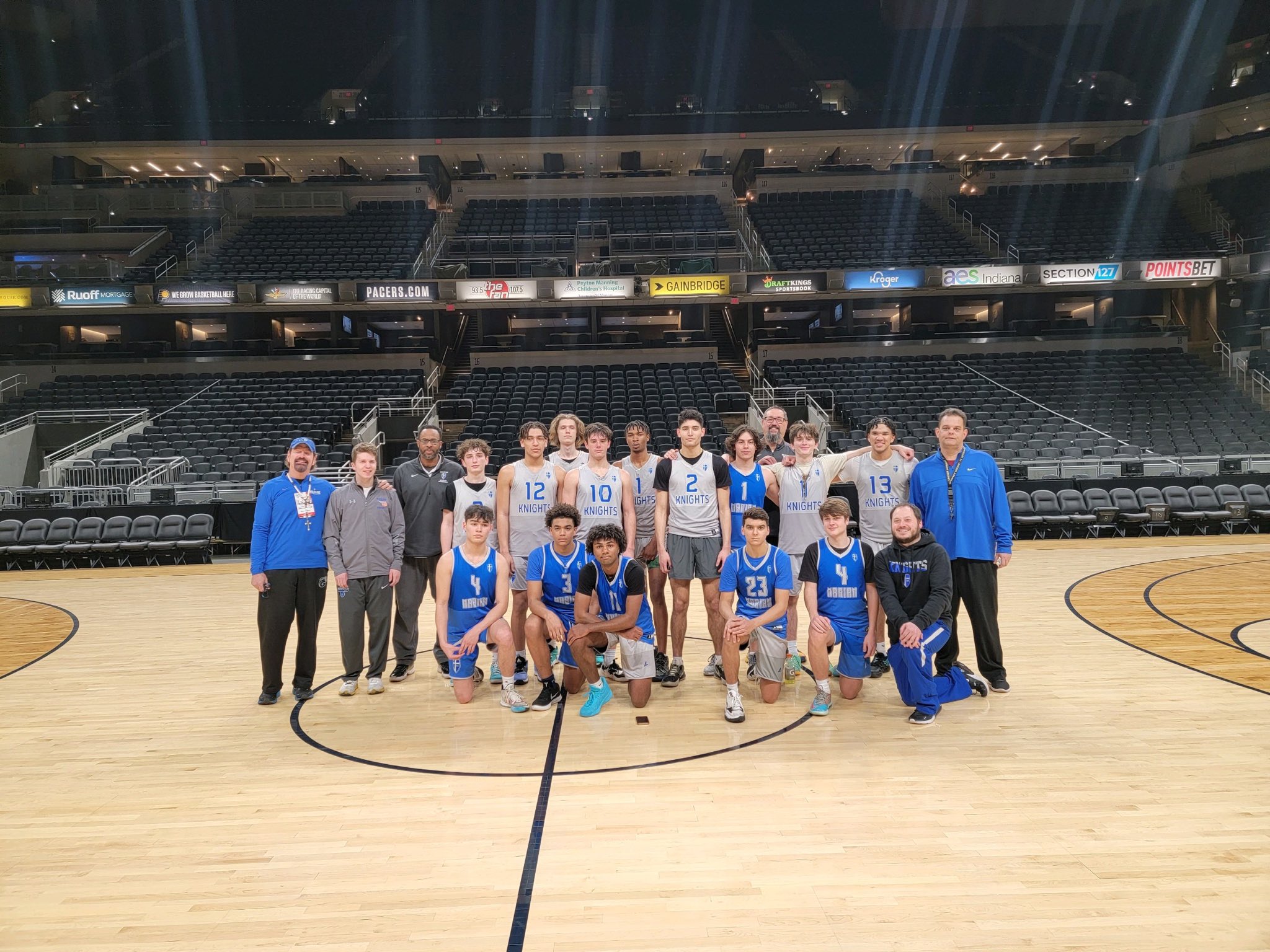 Mishawaka Marian on Twitter "The Knights wrapped up practice at