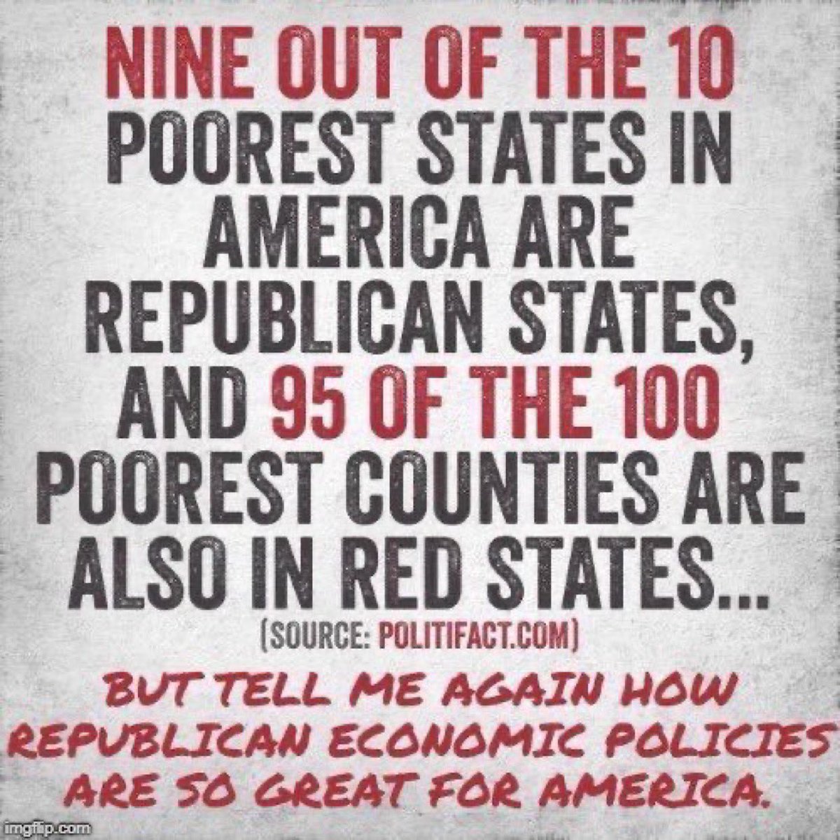 The state of being poor. Impoverished states.