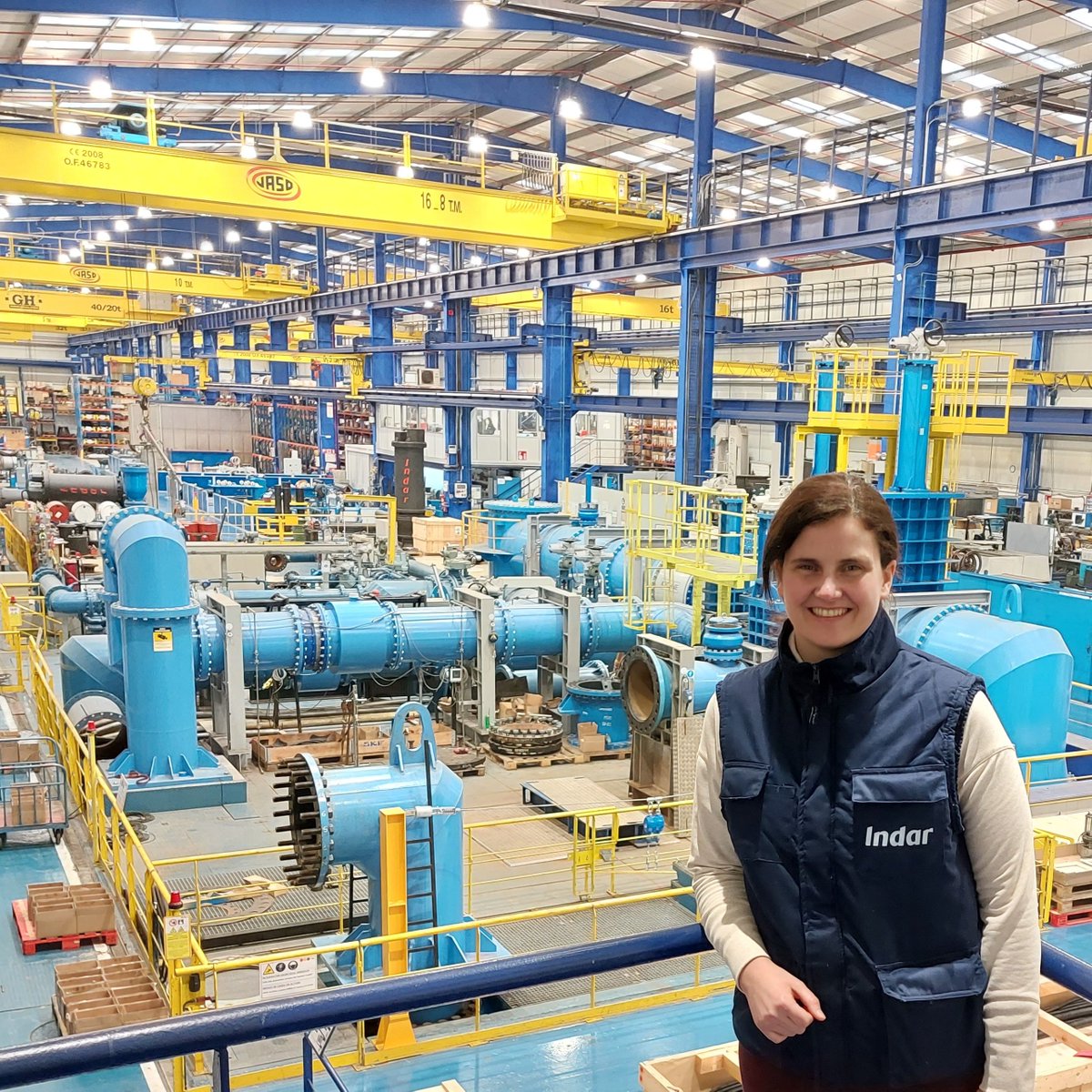 EmpoweringPumps's tweet photo. Our #IndustryPersonoftheWeek is Joana Mailharrancin, Hydraulic Design #Engineer CEng, at INDAR. Joana started her Engineering career within the #Aerospace Industry. She is also a licensed Private Pilot. https://t.co/xS5cIruxie #PumpTalk #IPOW https://t.co/JMlzC5nqIe