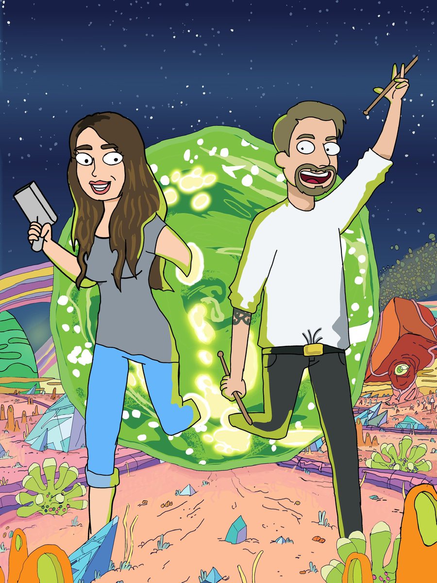 Get drawn into the world of Rick and Morty like Connor and Jess. Order now to take advantage of our special discount. 🎉 25% off with code TWENTY5 at tellytoons.com 

#giftideas #RickandMorty #customartwork #digitalart #cartoonify #fanart