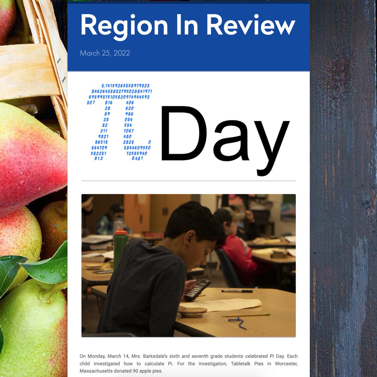 Region12Schools's tweet photo. Take a look at our newest issue of the Region In Review!
https://t.co/Os9nXMUASh #RegionInReview https://t.co/Wy8S6gK2g2