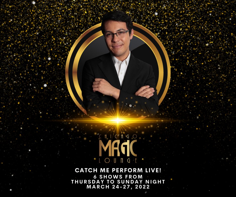 A reminder that I'm into my run at the Chicago Magic Lounge. I'm doing shows from now to Sunday. Hope to see you there!

#Chicago #ChicagoMagicLounge #featuredact #magic #magician #speakeasy #eveningmagic #chicagomagic #reminder #laundry #tonight #tonightchicago