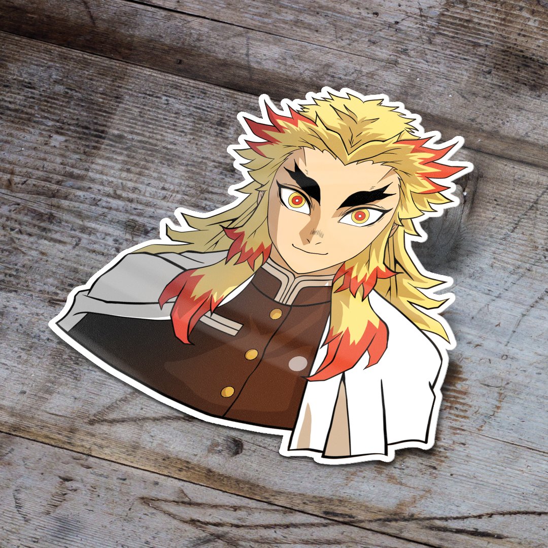 estudiomeiotom's tweet photo. "Envelhecer e morrer é o que dá sentido e beleza ao tempo..."
Frase de impacto do Rengoku de Demon Slayer - Kimetsu no Yaiba 🔥 O que achou do adesivo do Hashira de fogo? https://t.co/CRAE7a38xc