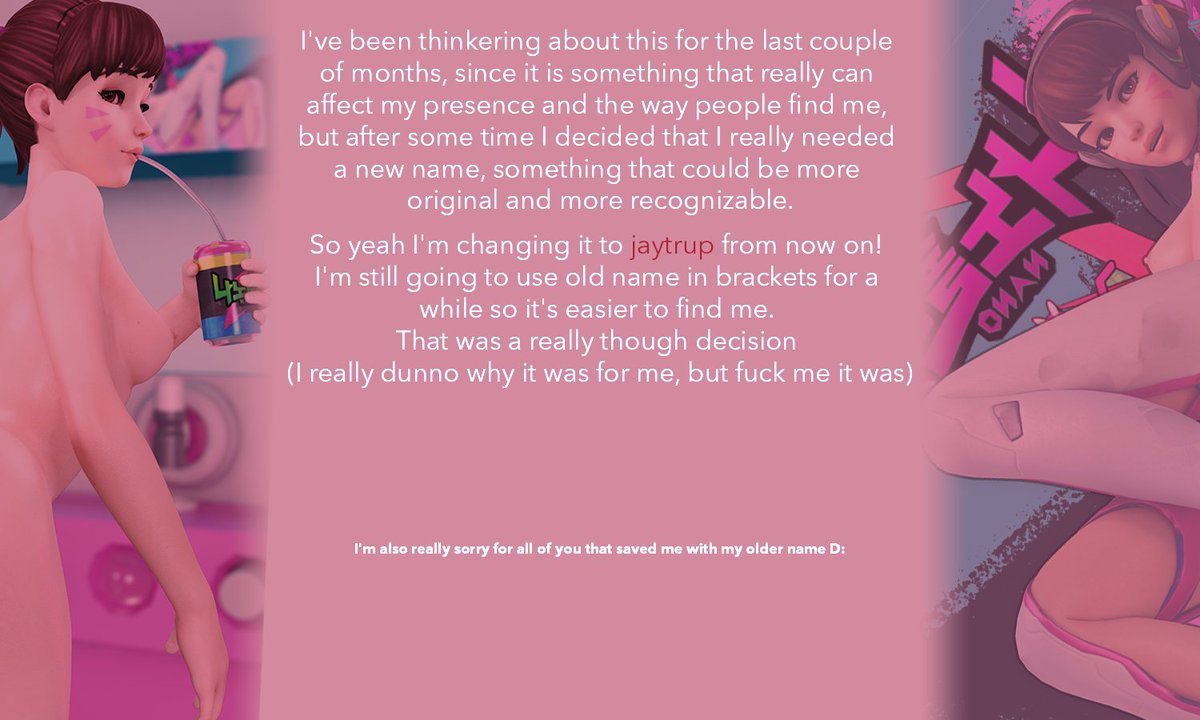 I needed to update you on this

If you're wondering if you already saw this it's because I changed two times...