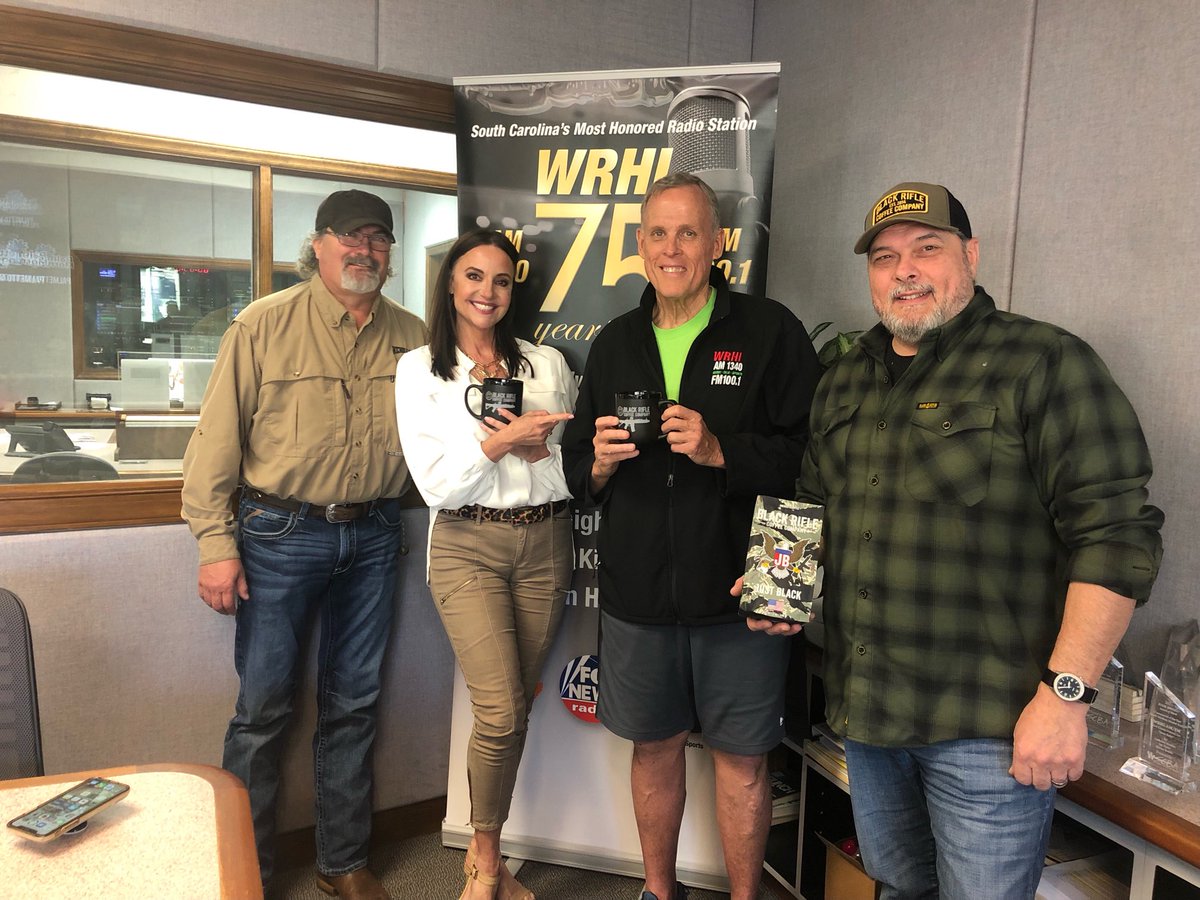 When your boss tries coffee for the first time on live radio!! Thanks ⁦⁦⁦⁦<a href="/blckriflecoffee/">Black Rifle Coffee</a>⁩ ⁦<a href="/NicholsStore/">Nichols Store, Inc.</a>⁩ #veterans ⁦<a href="/WRHI/">WRHI Radio FM 100.1 📻📱🖥</a>⁩ #deliciouscoffee #MadeinAmerica