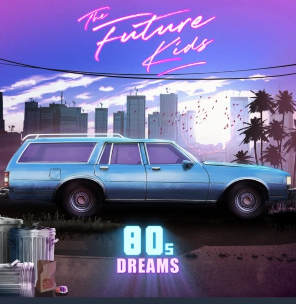 Now THIS is a legit synthwave album cover. I think most 80s kids have ridden in the back of one of these tanks. Fuel fumes and all pouring in, with sideways facing rear seats. Good fuckin times! @The_FutureKids