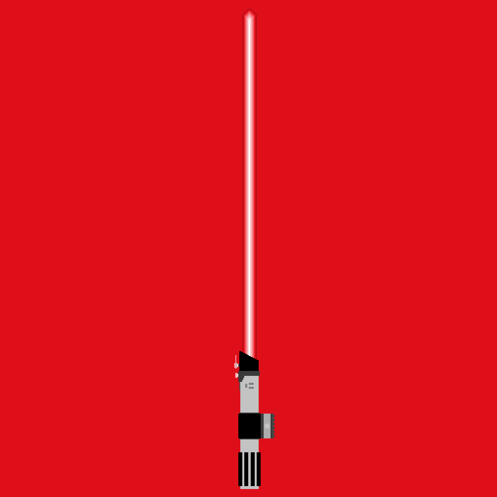 saberbits's tweet photo. "I find your lack of faith disturbing."

Today, I bring you the lightsaber wielded by Darth Vader after he lost his original one in his fight against Obi-Wan Kenobi on Mustafar. It was first seen in Episode IV - A New Hope. https://t.co/LOty1wtRQK