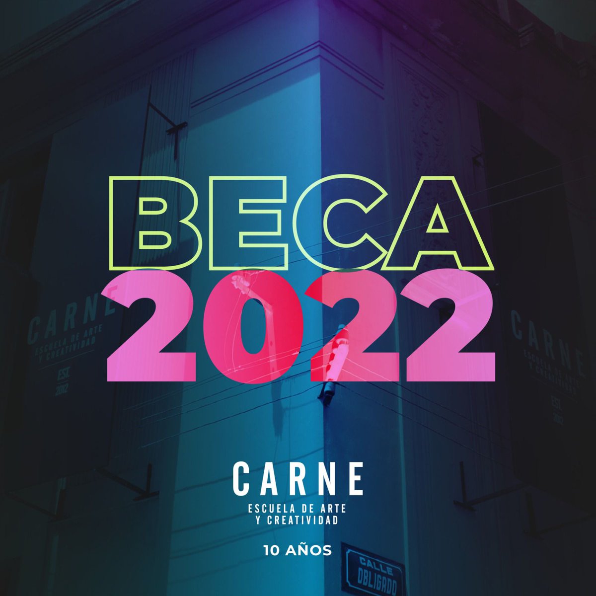 💥 SORTEO BECAS 2022✨
Se acercan los inicios de Abril y no queremos que te quedes afuera, por eso regalamos 1 BECA FULL y 2 MEDIAS BECAS!

Participá en nuestro Instagram:
instagram.com/escuelacarne/ 

✨Mirá todos nuestros talleres aquí: escuelacarne.com/sede/montevide…