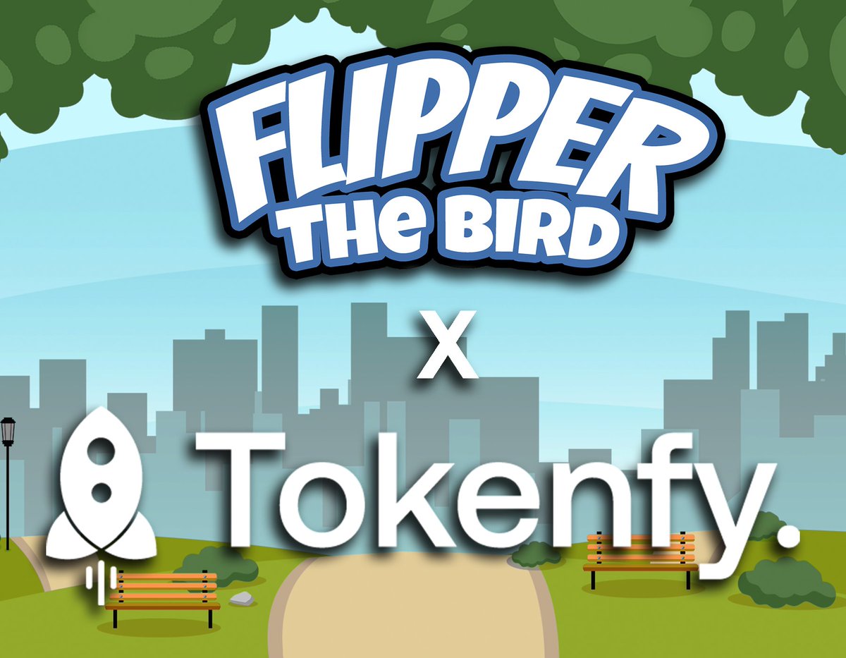 FlipperTheBird's tweet photo. Flipper is officially partnering with Tokenfy!

We will be using their beta platform to launch Flipper the Bird to simplify our contract deployment and assist in perfecting their platform through critical feedback. 

We have tested nearly everything, and it is AMAZING!
@tokenfy_ https://t.co/JBdQ4mYX14