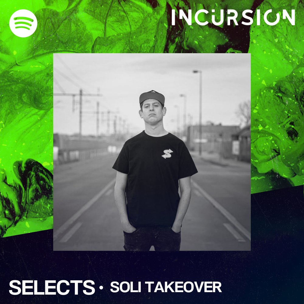 incursionrecs's tweet image. .@soliusaofficial is on a rampage, firstly with his sizzling hot new &apos;Sucker Punch&apos; EP, and now with his takeover over on our Spotify Selects playlist, where he&apos;s included 30 tasty bass tracks of his choosing! Don&apos;t miss out! 🔥

Stream: linktr.ee/incursionrecs