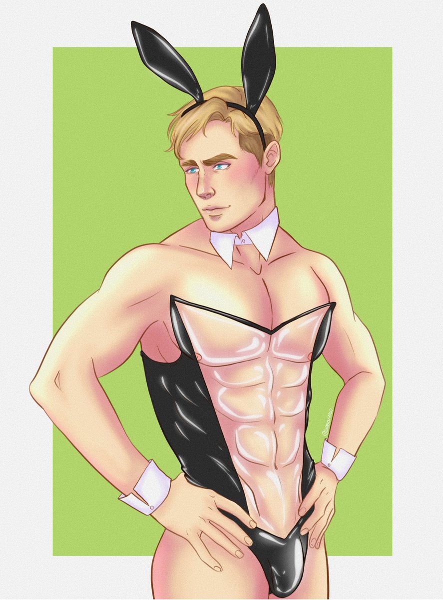 Erwin in bunny suit, that's sexy!Does it have a tail? Bunny suit transparent challenge (I didn't make it totally transparent because I don't think the dick squeezed in the transparent plastic is Erwin in bunny suit, that's sexy!Does it have a tail? Bunny suit transparent challenge (I didn't make it totally transparent because I don't think the dick squeezed in the transparent plastic is