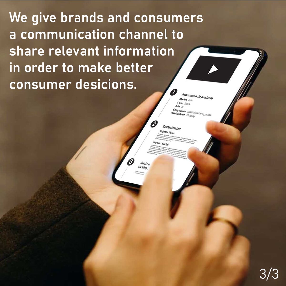 We create traceability solutions for retail brands to help them reduce post-consumer waste.

#traceability #solutions #retail #post #consumer #waste #traceyourfuture