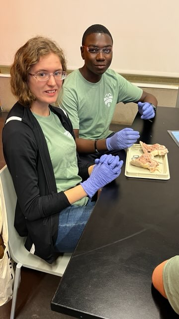 LTHScience's tweet photo. Sheep heart dissection with #apbiology and some of the people that helped make this trip possible! ❤️ @LebanonTrailHS https://t.co/cmpmOrW9pN