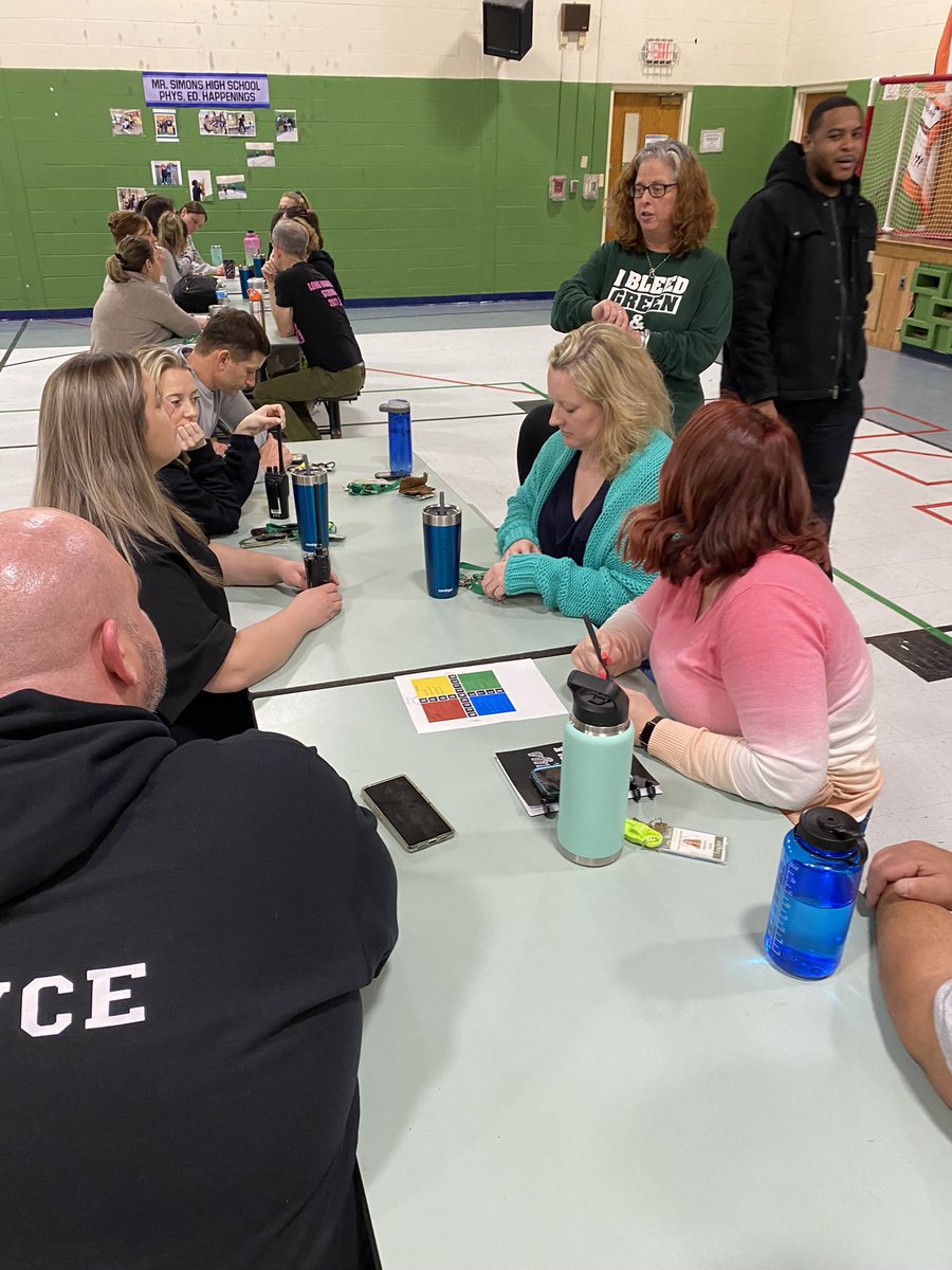 tfackenthal's tweet photo. Such another productive RULER PD at AWC today! Teams got together to name the feelings they want on their mood meters @alternative_lb @KVillano73 @ntrainor29 https://t.co/hSueXEjK9i