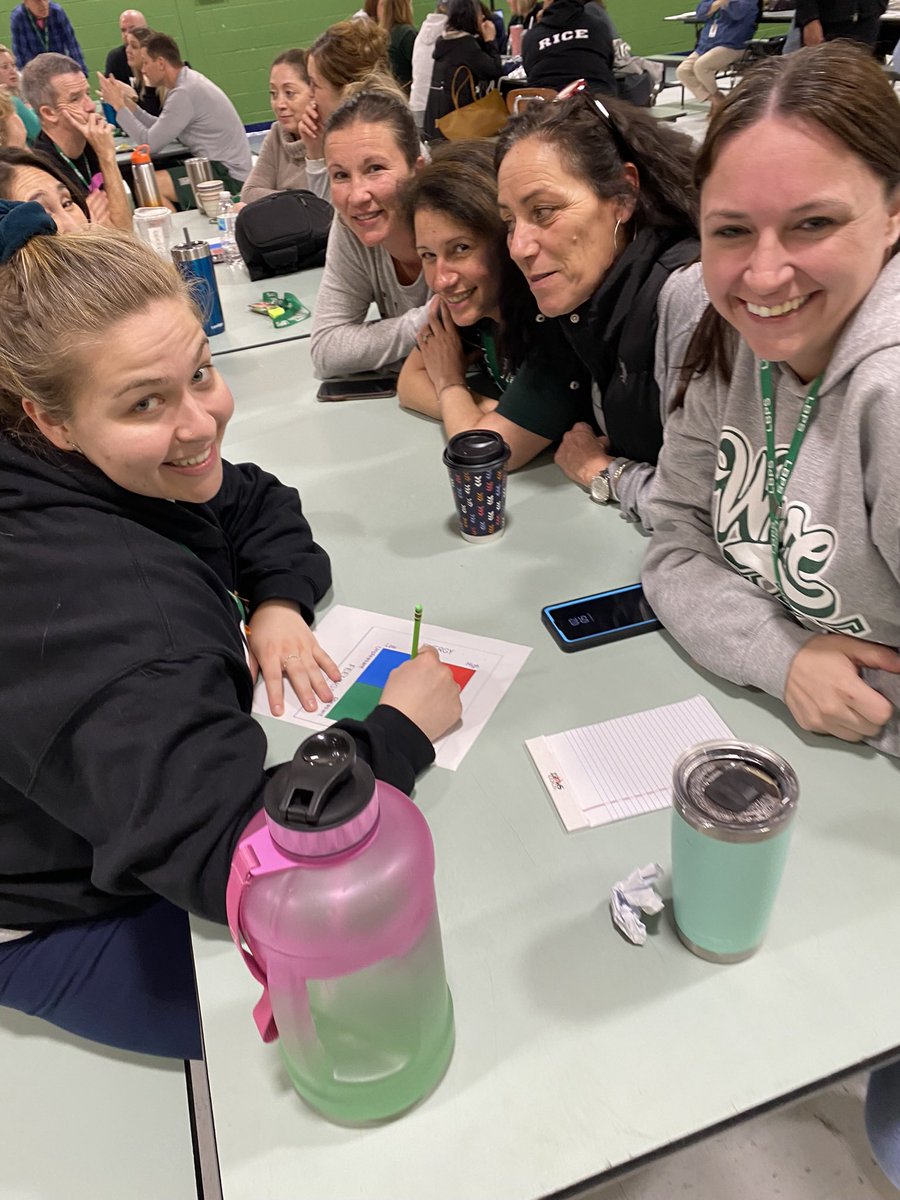 tfackenthal's tweet photo. Such another productive RULER PD at AWC today! Teams got together to name the feelings they want on their mood meters @alternative_lb @KVillano73 @ntrainor29 https://t.co/hSueXEjK9i
