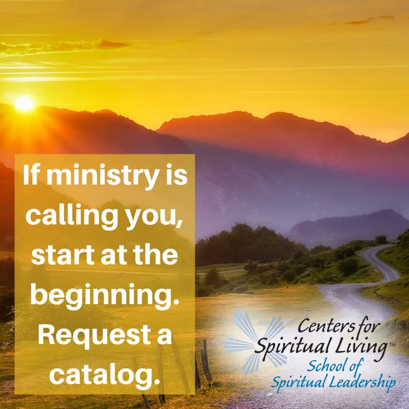 cslssl's tweet photo. If ministry is calling you... start at the beginning. Learn more about us and how we can help you on your journey to ministry!
Download our catalogs and ask further questions: https://t.co/yxpkLc0oI7
#CentersforSpiritualLiving #NewThought #ReligiousScience #ErnestHolmes https://t.co/sbAyv1OHI9