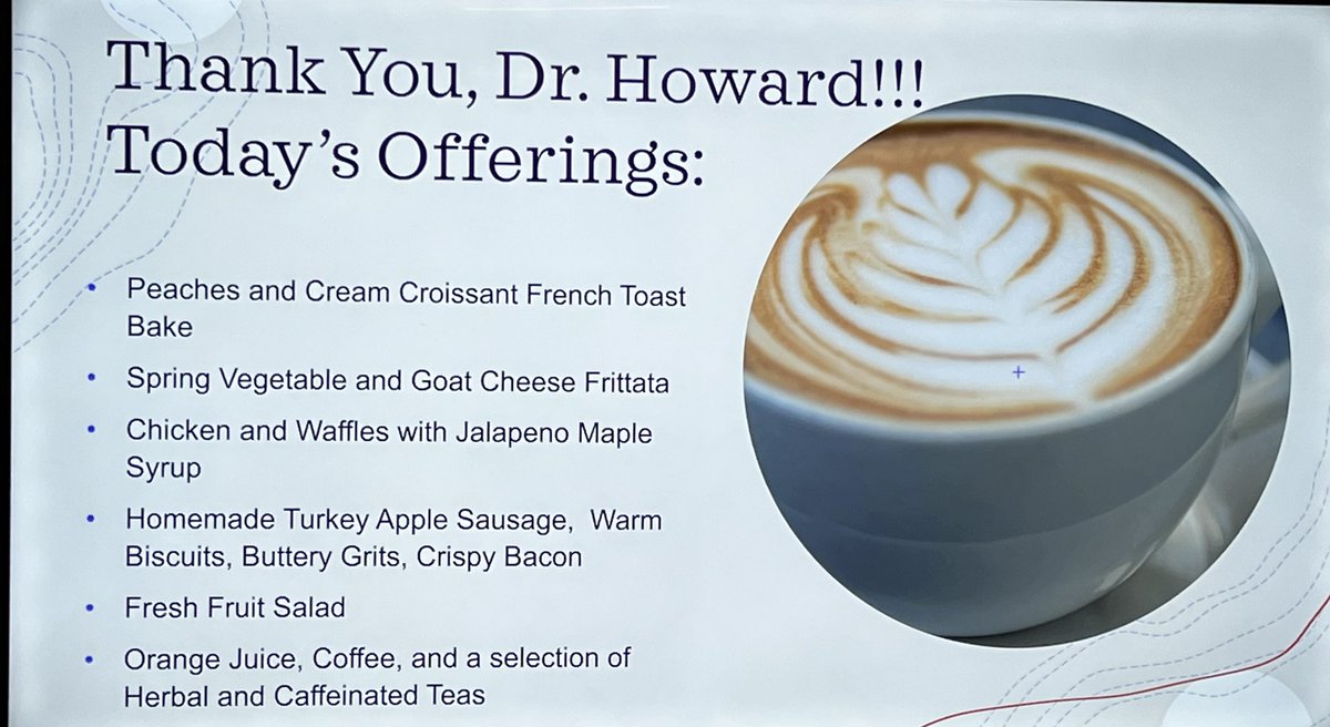 Thank you to Dr. Jaha Howard for representing CHS! #culinaryexcellence #thisissparta