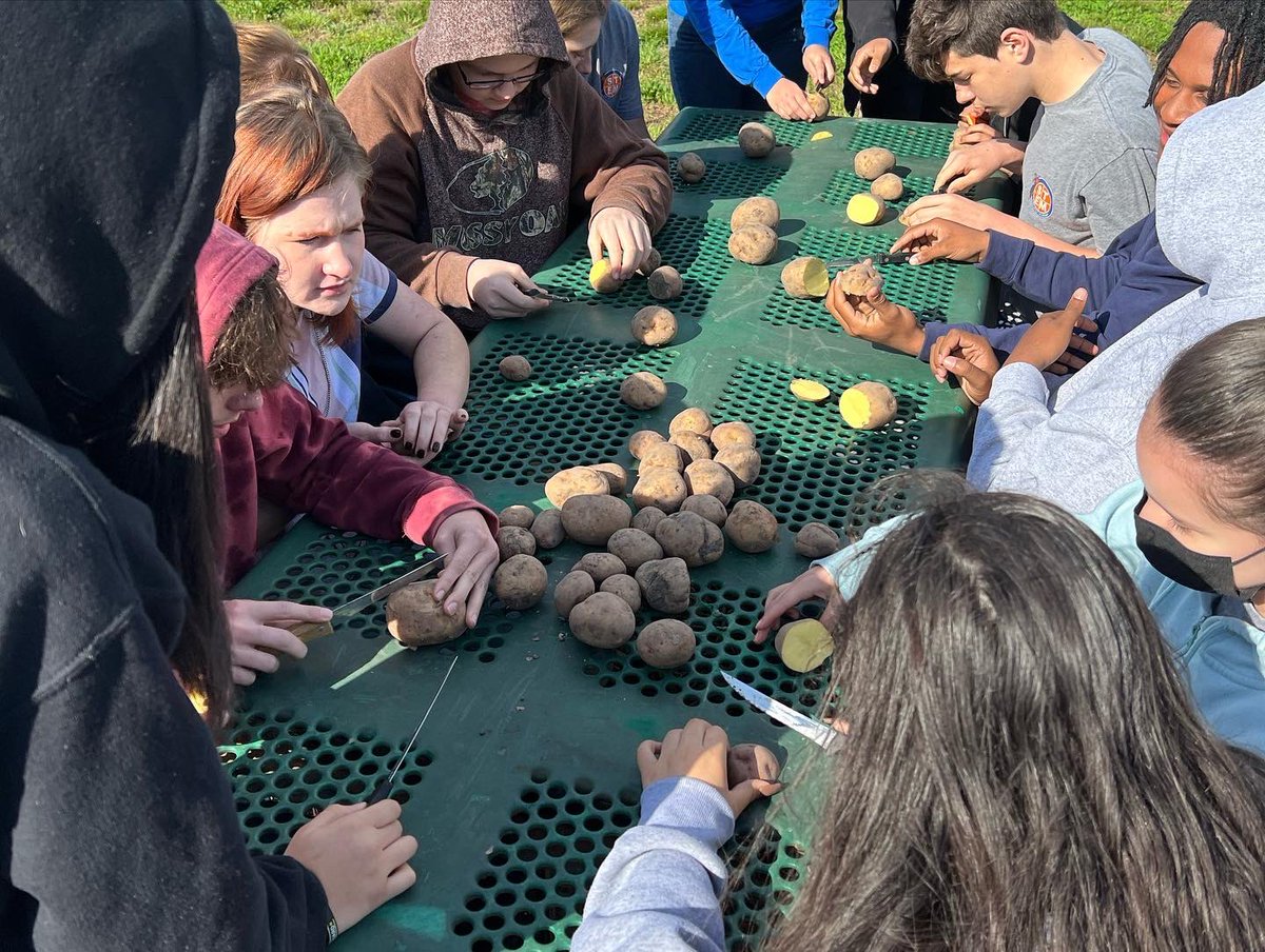 LHSSTEM5's tweet image. The LHS STEM Academy has such gratitude for @wisefarmerbrown and his family for their servant leadership and for sharing wisdom about how to use the land to serve our community. #lhsstemacademy #agriculture #servantleadership @LouisburgHSFCS @FCSchoolsNC