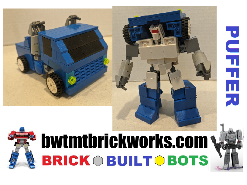 LEGO TRANSFORMERS MINIBOT PUFFER WATCH THE TRANSFORMATION ON YOUTUBE...  youtube.com/watch?v=yjXCyR…