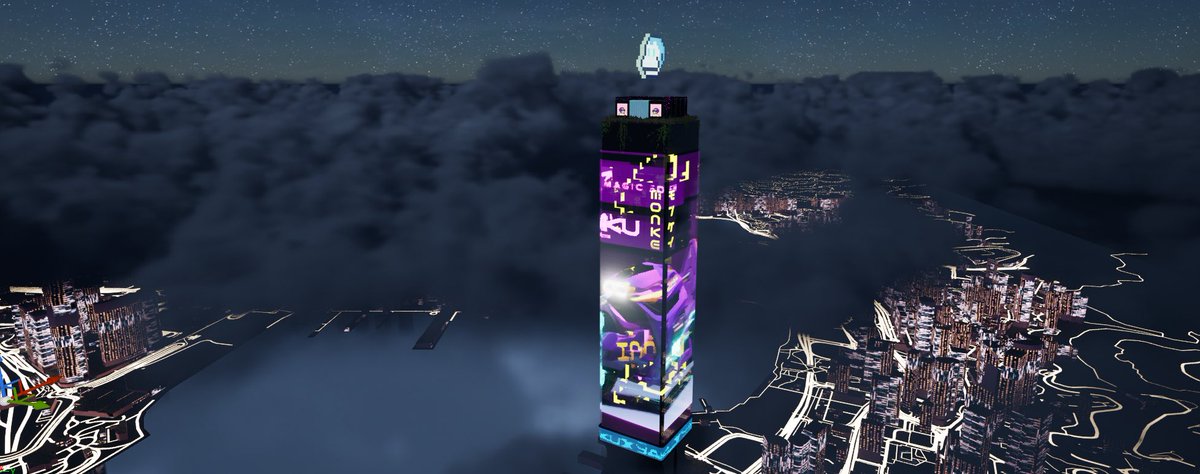 We're proud to announce the first land ownership in the Yakuverse <a href="/MonkeDAO/">MonkeDAO🍌</a>. 

We've officially been working hand in hand with them for 4 weeks to build their tower.

Our influences and inspirations were > pixels/voxels and the jungle since, you know... Monke 🐒