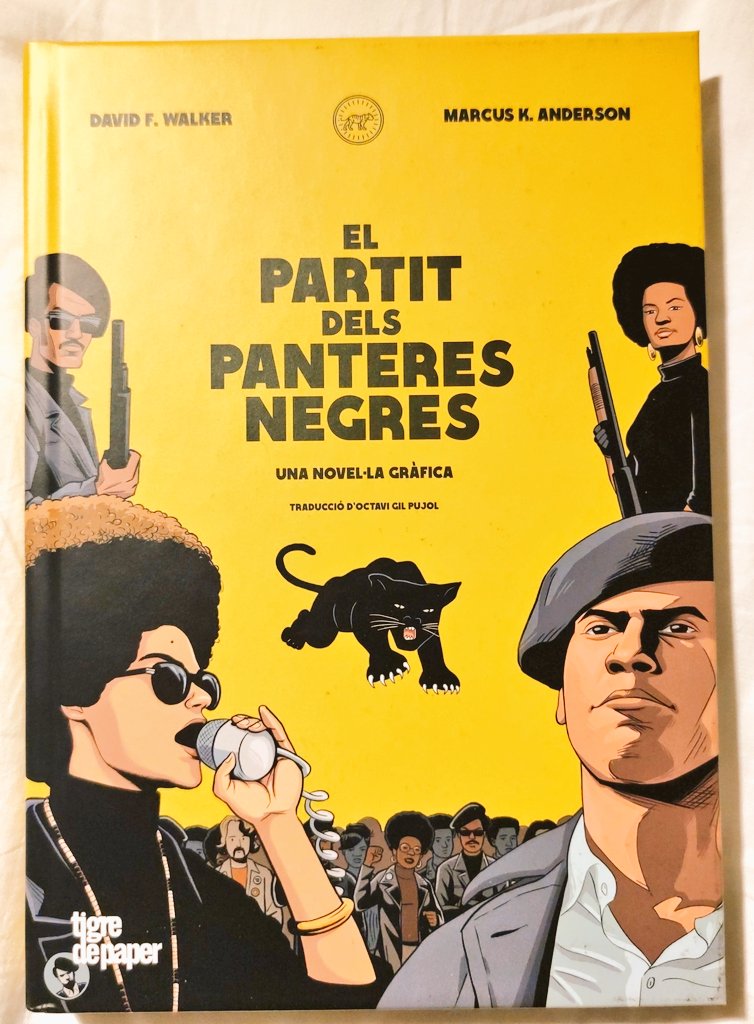 Vols un exemplar de la excelent novel•la gràfica "El partit de les panteres negres" gentilment cedit per <a href="/TigrePaper/">Tigre de Paper</a> ? És molt fàcil: Segueix-nos, fes like i RT i automàticament entraràs al sorteig que farem el 10 d'abril. Sort!