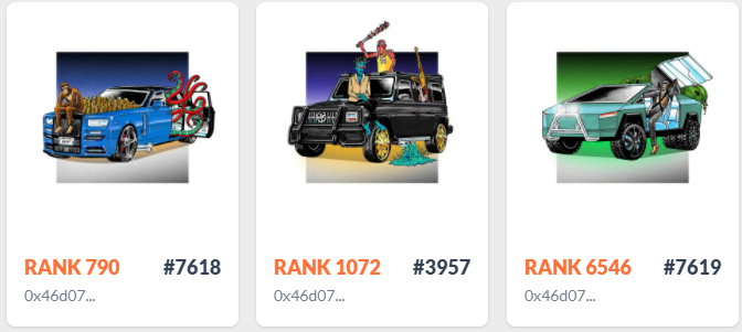 Dcollado77's tweet photo. GOT ME A FEW WHIPS... LFGGG!!!
@JungleFreaksNFT @THEPRINCE______  @TrosleyNFT https://t.co/Ly3plZNLiQ