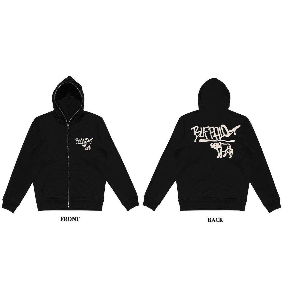 buffalo_designs's tweet photo. NEW DROP OUT NOW! PREMIUM “BUFFALO” FULL ZIPS! 🖤
- Cut and sewn for a unique silhouette
- Made of a heavyweight fleece
- Full body / face zipper
- Large double lined hood
- Front and back raised screen printed graphics for a 1/1 texture
https://t.co/KgnKBWQYNg https://t.co/NCUZGbssre