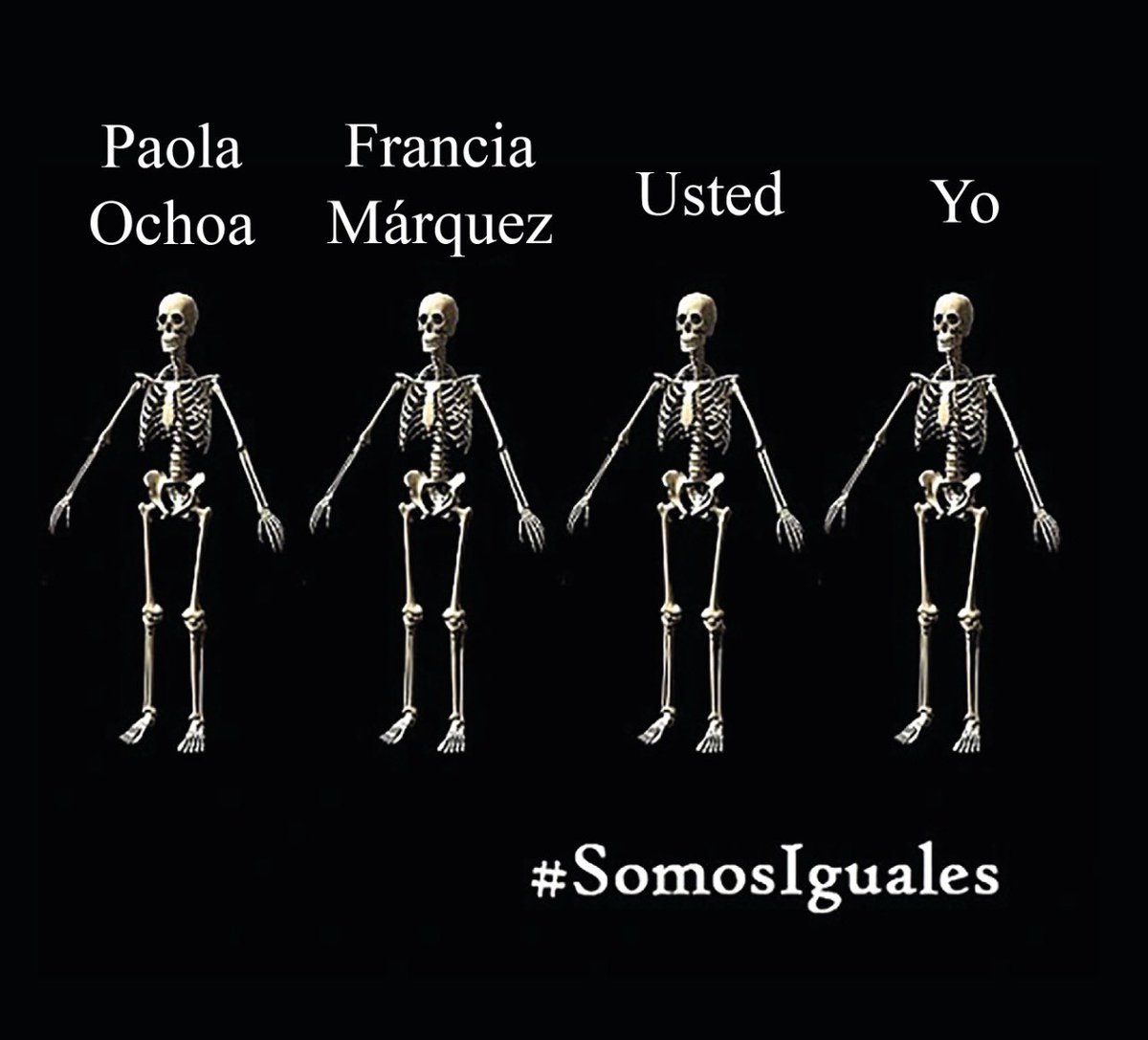 GustavoBolivar's tweet photo. Francia, Paola Ochoa, tú, yo. https://t.co/gwNceHbnHv