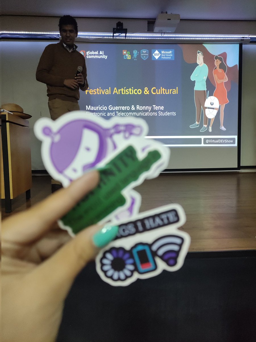 Andre28Andrade's tweet photo. #GlobalAIBootcamp @VirtualDEVShow https://t.co/QktVkzGNw0