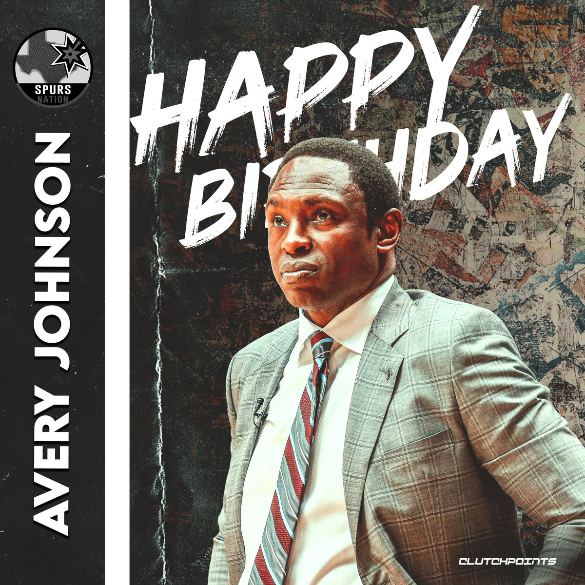 Spurs Nation, let\s all greet the Little General Avery Johnson a Happy 57th Birthday! 