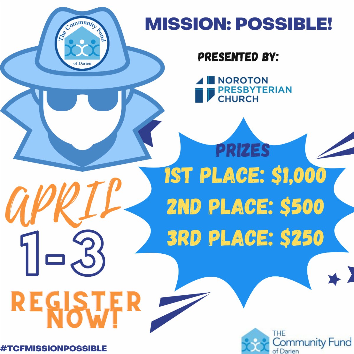 One week away until Mission:Possible!
 Make sure you register to secure your spot and the chance to win $1,000!!🤩 
First 20 teams get an extra 200 points just with signing up!
 You don't want to miss out!! 
Link in bio:
flipcause.com/secure/event_s…