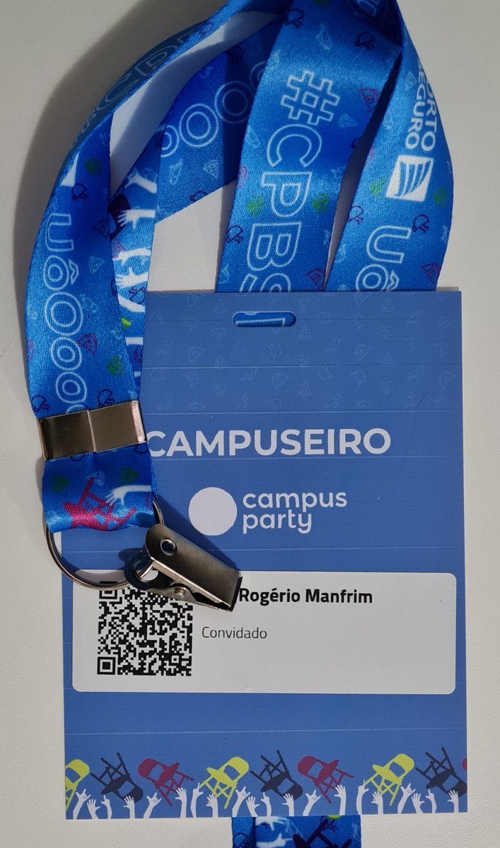 ProfManfrim's tweet photo. Campus Party DF, ecossistemas de disrupção. 🤘 https://t.co/IPDOWUVn8I