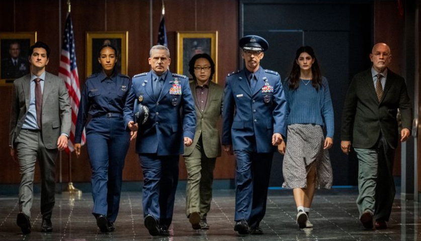 GillianLazarus's tweet photo. #SpaceForce2 is a small light in the present darkness, Steve Carell, John Malkovich et al, but I just realized episode 7 was the last in the season. https://t.co/EdveQiIG0G