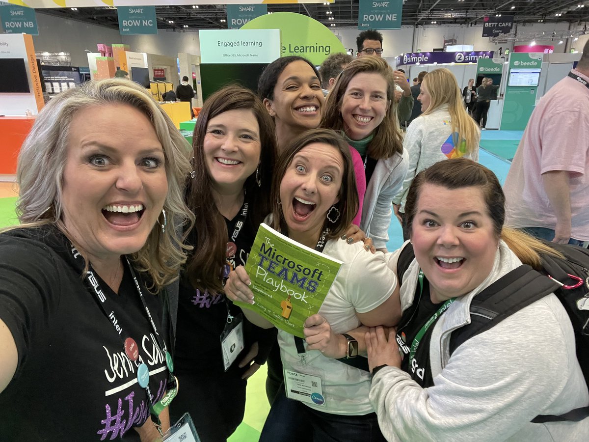 We love each and EVERY one of these people!!! 💕 “FAMILY”
#Jenallee #FlipgridForAll #UCanWithCanva #CanvaEDU #MetAtBETT #BETT2022