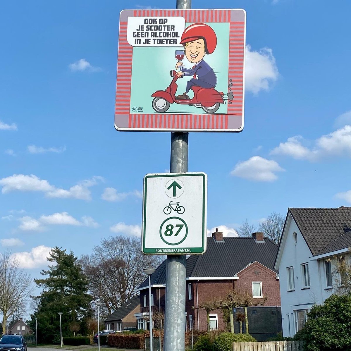 ‘Veilig Door Duizel’! Op een ludieke, niet belerende toon vragen we met ons project aandacht voor milieu en veiligheid in het verkeer! #bord1 #veiligdoorduizel #gemeenteeersel #Duizel #aangenaamduizel