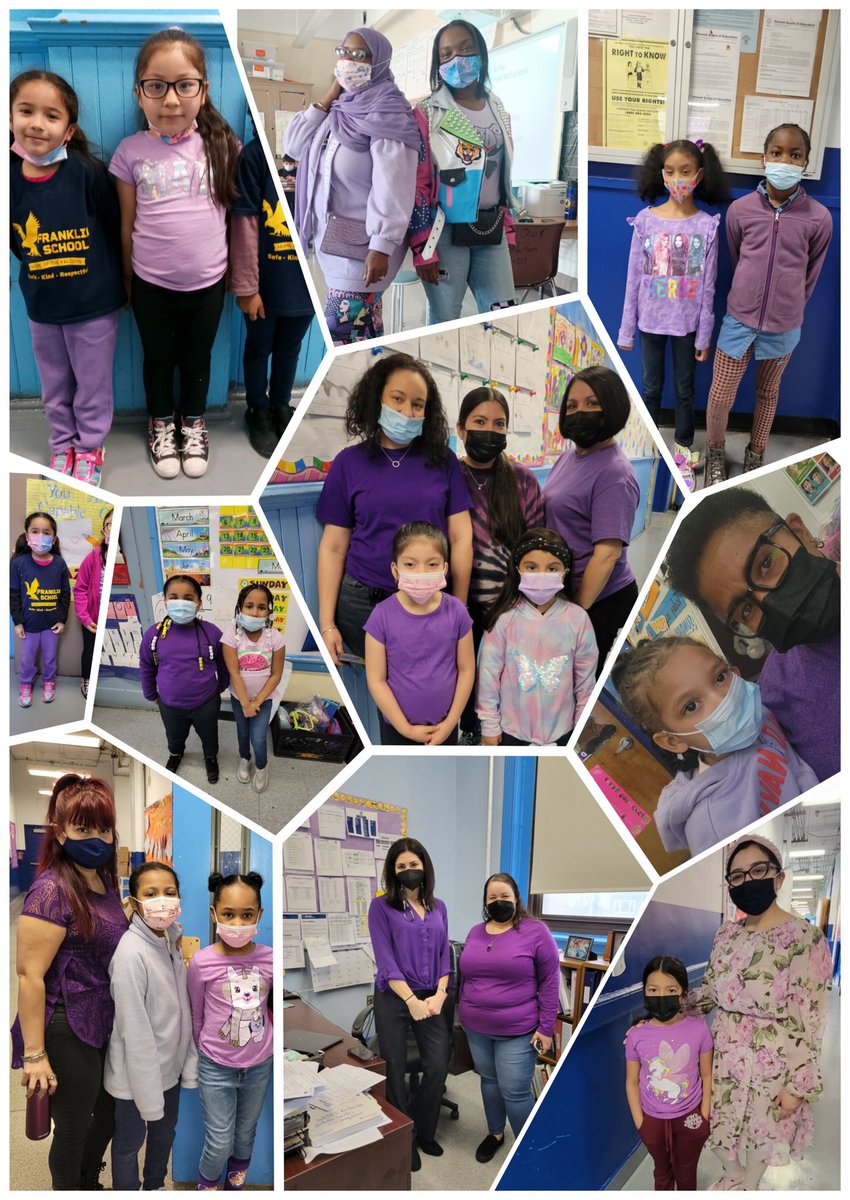 FranklinNPS's tweet photo. Today we all wore purple for phenomenal Women Friday as we closed our Women’s History Spirit Week! @NPSvoices https://t.co/eDDQSrPOtb