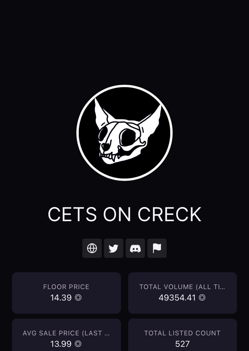 thecreatorssnft's tweet image. We just gave away a @CetsOnCreck to an unlisted creator! One of many to come. If you buy a creator be sure to delist for opportunities like this