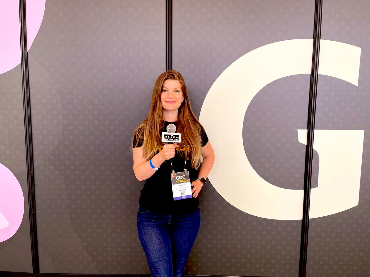 waxywacy's tweet photo. Thanks @OfficialGDC for a fantastic first year back in person! Looking forward to Game Developers Conference next year! 
#GDC22 #gaming #AlienWorlds #Dacoco #blockchaingaming #p2e https://t.co/bNzTn6F3Em