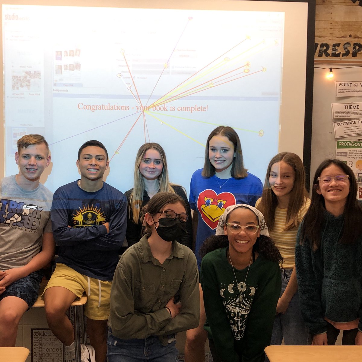 OtPublications's tweet photo. The sweet taste of success as the Reflections staff finish the 45th OT yearbook! It was our 3rd and Final Deadline Donut Day of the year! #proudsponsor #yerds #onepieceatatime #bittersweet @OTMSTigerPride https://t.co/JSykt1qkh7