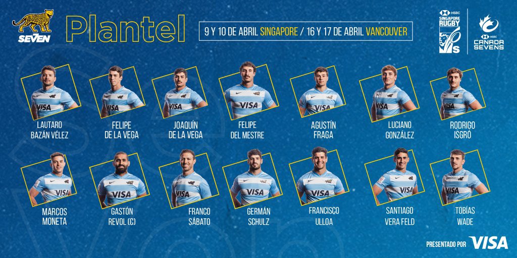 La vuelta de Ulloa, la chance para Wade, y la gran ausencia del capitán. 

<a href="/lospumas7arg/">Los Pumas 7s</a> están listos para lo que viene! 🇦🇷♥️