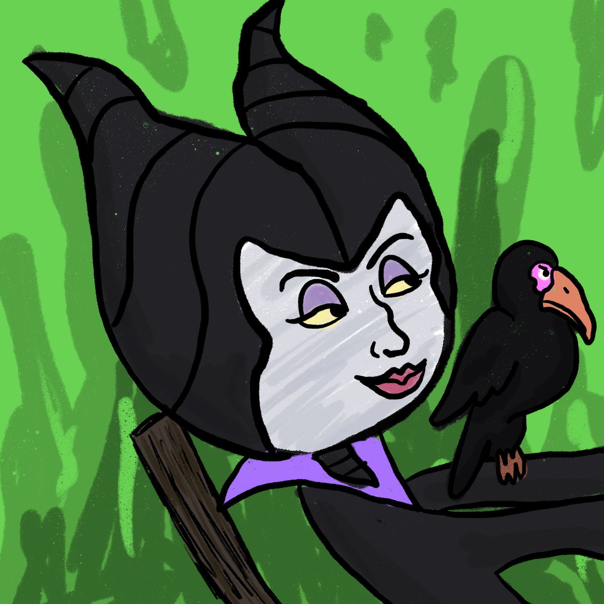 Y'all I can't wait to see this 1/1 <a href="/witchymfers/">witchy mfers | minting now ✨</a> minted 😭 I had so much making her!